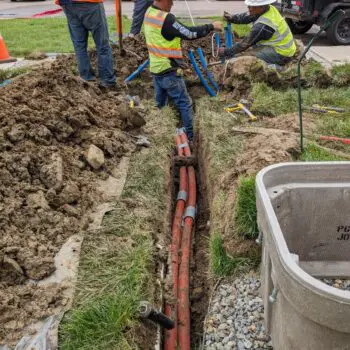 Underground cable installation services