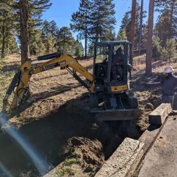 Excavation services outdoor construction equipment