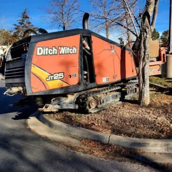 Ditch Witch JT25 bore machine