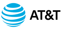 ATT telecommunications company logo