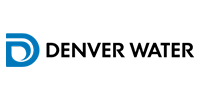 Denver Water logo blue text