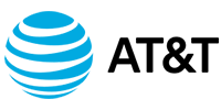 ATT telecommunications company logo